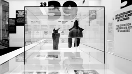 Ansicht der Sonderausstellung „Anschluss, Krieg, Trümmer
