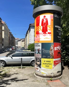 Key Visual und Printed Matter für die Sonderausstellung Beuys in der Staatsgalerie Stuttgart, gestaltet von Bureau Hog