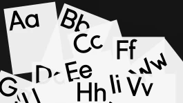 Typeface Goch, gestaltet von Bureau Hog